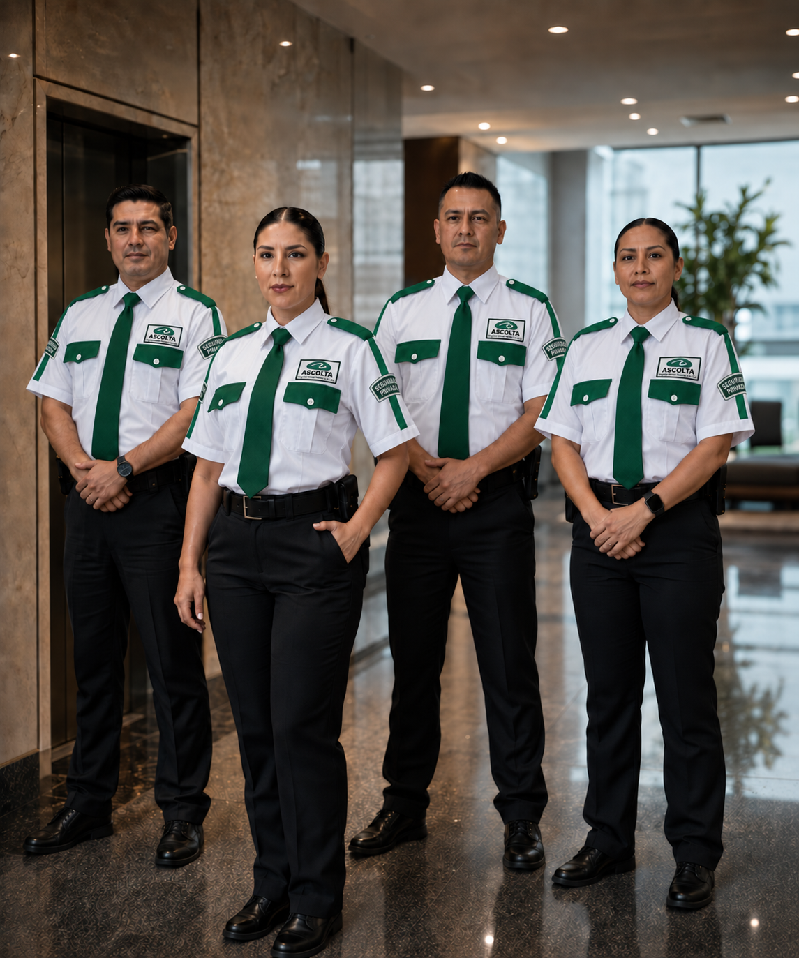 Equipo de seguridad privada ASCOLTA